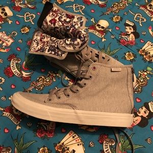 Grey Zip back VANS